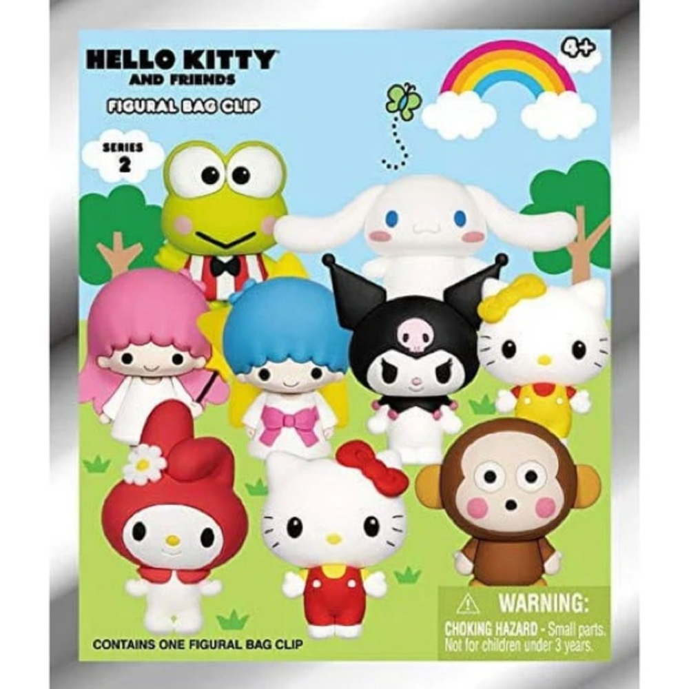 NEW Hello Kitty & Friends Series Blind Bag Clip – Hello Kitty Bag Charm Keychain - Picture 1 of 5